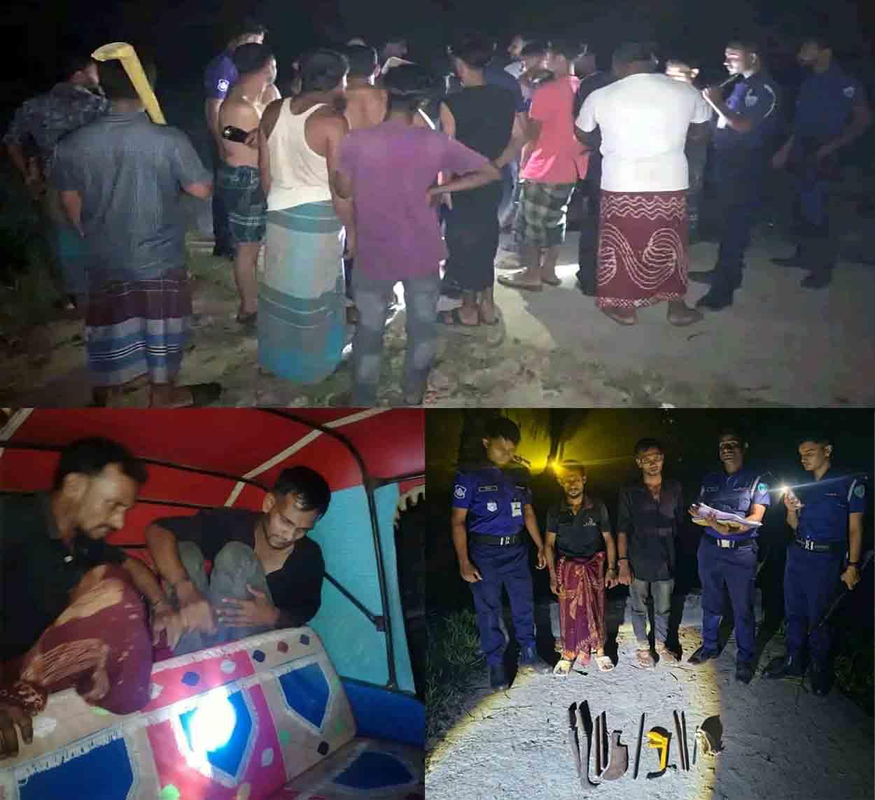 বুড়িচংয়ে ডাকাতির প্রস্তুতি, দেশীয় অস্ত্রসহ আটক-২